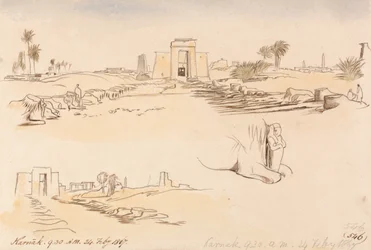 Karnak, 09:30 Uhr, 24. Februar 1867